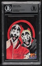 Insane Clown Posse ICP Juggalo Yo MTV Raps Original Art Sketch Card 1/1 BAS picture