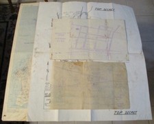 RARE 1940's WWII U.S. Army MAP Lot~BATTLE/INVASION of OKINAWA~Japan~ORIGINAL~ picture