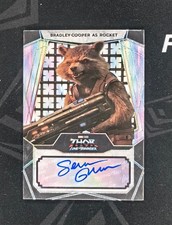 2024 Finding Unicorn Marvel Studios Thor Rocket Sean Gunn Auto 1/1 picture