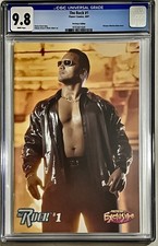 Chaos 1st APP Dwayne Johnson The ROCK #1 PREVIEWS EXCLUSIVE CGC 9.8 TOP POP 1/2 picture
