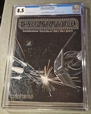 Cinefantastique #4 CGC 8. 5š„Vintage 1978 STAR WARS Magazine Wraparound Coverš„ picture