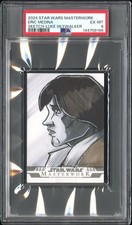 2024 TOPPS STAR WARS MASTERWORK SKETCH CARDS LUKE SKYWALKER ERIC MEDINA PSA 6 picture
