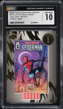 2023 Upper Deck Marvel Annual '23 #1 SPOT SPINE-TINGLING SPIDER-MAN CGC 10 POP 1 picture