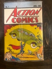 DcThe death of Superman limited collectors set with June 1938 No1. Superman in picture