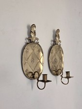 Paavo Tynell Model 7011 Brass Sconces Pair Finland Vintage Original picture