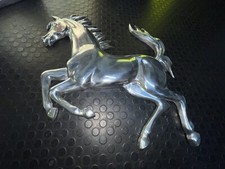 RARE 1970’s FERRARI PRANCING HORSE CAVALLINO RAMPANTE DEALERSHIP GARAGE SIGN picture
