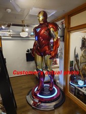 QUEEN STUDIOS Iron Man MK6 1/1 Statue Global Limited Edition Collectibl Figure picture