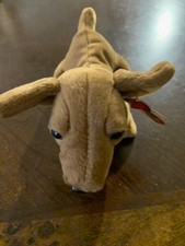 1995 Weenie the Beanie Baby Dog Retired Ty Limited Edition 12 Errors Mint Tags picture