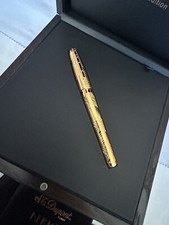 S.T DuPont Afrika Limited Edition (0192/1000) Fountain Pen, 18K M Nib-New picture