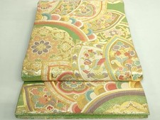 Heiwaya Nishijin Kimono Textile 444cm Unused Silk Traditional Fabric picture