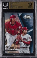 2018 TOPPS GOLD LABEL CLASS 3 BLUE #17 SHOHEI OHTANI BGS 10 picture