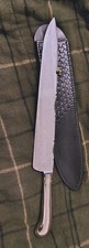 Antique 1840s-50s Moreton Langley Bowie Knife, 11in File Worked Blade, Sheffield picture