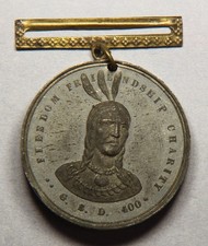 1892-93 Columbian Exposition Expo Chicago World's Fair Medal G.S.D. 400 picture