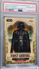 2024 Topps Star Wars Hyperspace Darth Vader First Arrival SuperFractor 1/1 PSA picture