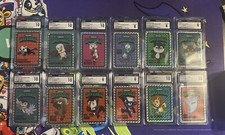 Veefriends NSCC Super Stickers Complete Set 19 Cards Graded 1st release picture