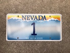 2001 to 2017 - NEVADA - GOVERNOR - LICENSE PLATE - #1 picture