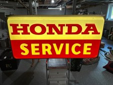 ORIGINAL DEALER HONDA SERVICE SIGN picture