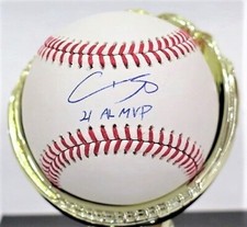 Shohei Otani autographed Official MLB ball with MVP photo included Super rare picture