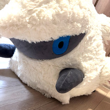 Pokemon Center Original Larvesta Life Size 1/1 Stuffed Plush Doll Big 5.4 kg New picture