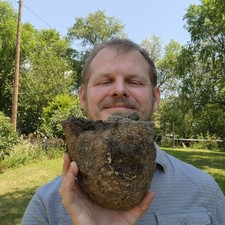 Ankylosaurus Tail Club Dinosaur Fossil Bone - Hell Creek Formation - Cretaceous picture