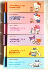 Jeju Air Sanrio B737-8 1/200 Set of 6 picture