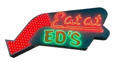 Original Ed Debevic's Neon Sign Store Front Sign picture