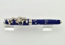 RARE CARTIER EXCEPTIONAL PRESTIGE DRAGON DECOR FOUNTAIN PEN 18K GOLD NIB LE888 picture