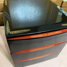 Jubako Bento Box Japanese Brand ☆ Echizen lacquered threetier box picture
