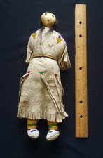 Sioux Native American Indian Beaded Doll, Circ: 1880s, 12