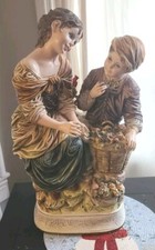 Stunning AZZOLIN Brothers Figurine 1965 Importers Ltd. 26.5 In Tall  ,15 In Wide picture