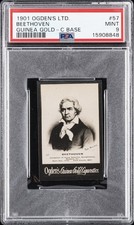 1901 OGDEN'S LTD. GUINEA GOLD C BASE #57 BEETHOVEN PSA 9 picture