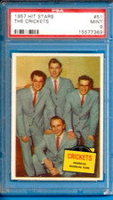 1957 Topps Hit Stars #51 The Crickets - Buddy Holly (rookie) Psa 9 (Pop 2) picture