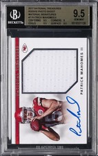 2017 NATIONAL TREASURES #7 PATRICK MAHOMES II BGS 9.5 picture