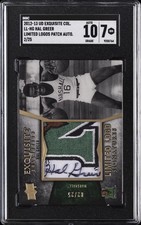 2012-13 UD: EXQUISITE COLLECTION LIMITED LOGOS PATCH AUTO 2/25 HAL GREER SGC 7 picture