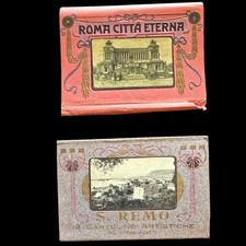 2 Antique R. Raimondi Complete Series - San Remo + Rome - Original Pouches » picture