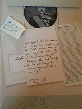 Robert Napier 1st Baron Magdala 1885 Field Marshal and Governor Autograph picture