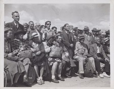 Postwar Berlin Jewish Refugees Return from Shanghai 1947 - Original Press Photo picture