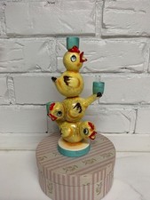 vintage rare anthropomorphic Holt Howard Easter Chick candle holder fugurine picture