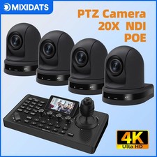 4K NDI  PTZ Camera 1-10pcs 20X Zoom Video Conference Camera for Church Business  picture