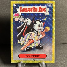 2025 Garbage Pail Kids 40th Anniversary 1st Series Evil Eddie Foilfractor  1/1 picture