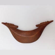 Reimiro, wooden pectoral ornament, Easter Island, 15.5 cm x 6.5 cm picture