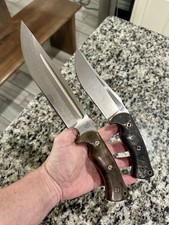 Dark Timber Brotherhood Blade Honey Badger New No Box Bowie Knife Peter Kohler picture