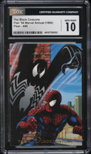 1994 Flair Marvel Annual THE BLACK COSTUME “SPIDER-MAN” #48 CGC 10 GM (POP 6) picture
