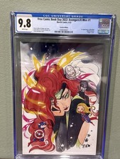 FCBD 2022: Avengers/X-Men Judgement day #1 CGC 9.8 1:1000 1st app of Bloodline picture