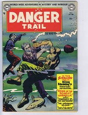 Danger Trail #4 DC Pub 1951 Rare High grade  picture