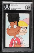 Nickelodeon Hey Arnold Gerald Helga Pataki Original Art Sketch Card 1/1 BAS picture