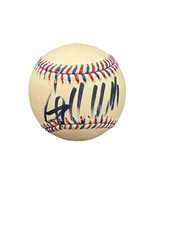 Donald Trump Signed Official Major League (July 4th AMERICAN FLAG) Baseball JSA picture