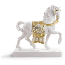 Lladro A Regal Steed Re-Deco Figurine 01007186 picture