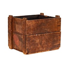 Real Wooden Crate From Bugatti Automobiles Factory - Late 1920s/ Mid 1930s picture