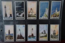 WILLS NZ OVERSEAS LIGHTHOUSES 1926 SET 50  EXCELLENT- MINT SEE PHOTO's picture